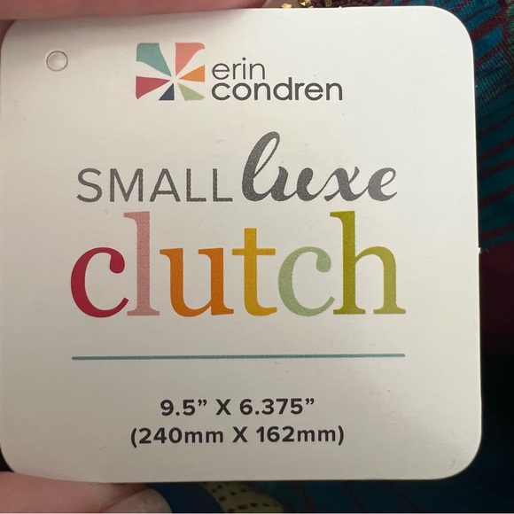 Erin Condren Planny Pack-SMALL
LUXE clutch, Dark Red/Wine - Picture 9 of 10